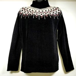 Fair Isle Sweater With Sequins!